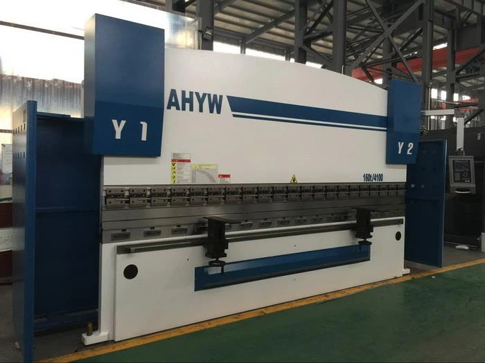 160T 4m Synchro CNC Pressbrakes 4 axis yawei made in china 