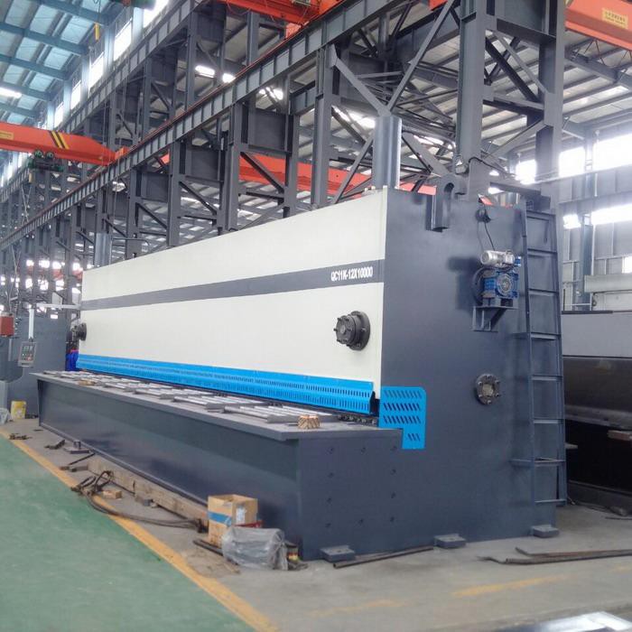 AHYW Yawei HGS 10m 12m large sheet metal Guillotine shears made in china factory